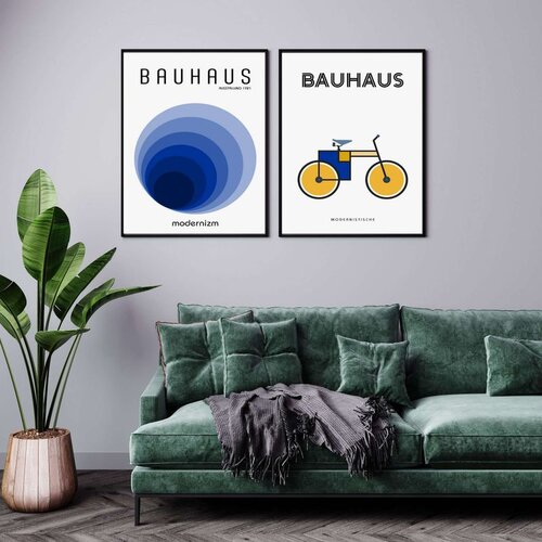 WALLXPERT Multikolorni dekorativni okvir MDF slika (2 komada) - 40 x 50 cm Cene