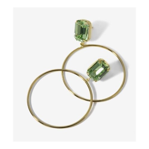 Victoria Cruz helena peridot gold minduše sa swarovski kristalom ( a4337-14dt ) Cene