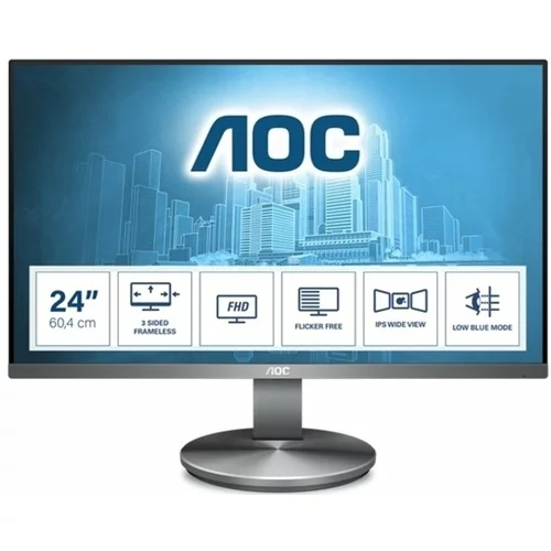 AOC LED monitor I2490VXQ/BT (23.8 FHD IPS/3FL) Value-line