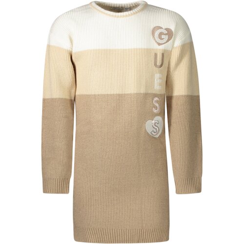 Guess Jeans GIRLS' SWEATER BEIGE Cene