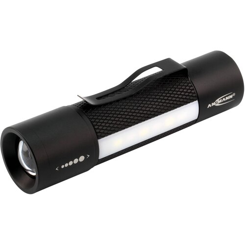 Ansmann LED Džepna svjetiljka S kopčom za remen Future Multi 3in1 baterijski pogon 180 lm 183 g Crna Cijene