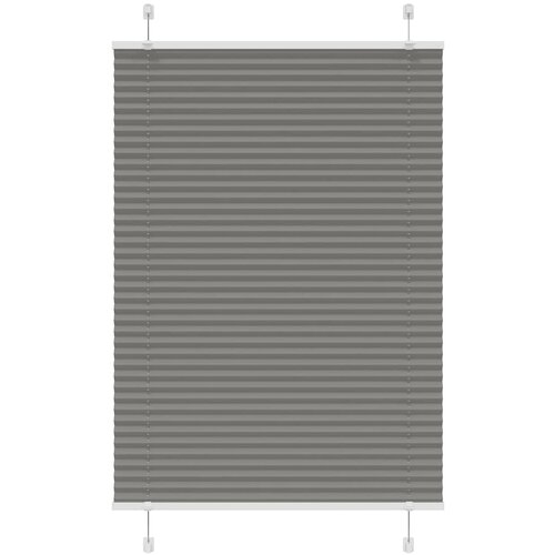 vidaXL Plisirana roleta antracit 100x150 cm širina tkanine 99,4 cm Cijene