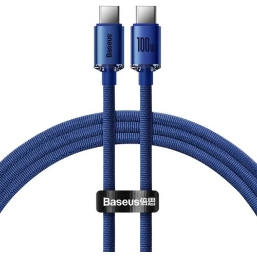 Baseus cable Crystal Shine USB-C - USB-C 1.2 m 100W blue Cijene