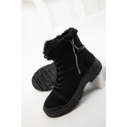 Soho Black Suede Women's Boots & Bootie 20007 Cene