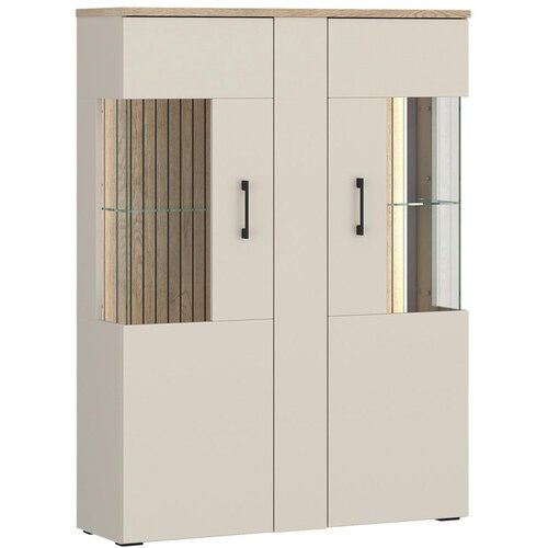 Modern Living Visoka Komoda Amare, Ka&scaron;mir, Barva Hrasta Cene