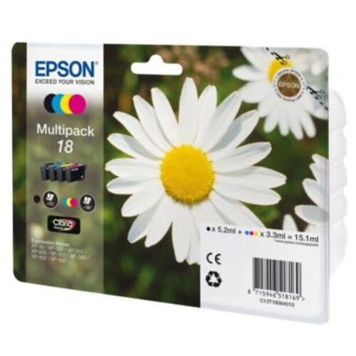 Epson &amp;quot;Tinte 3LB 18XL ink cartridge black and tri-colour high capacity 31.3ml 1-pack blister without alarm&amp;quot; Slike