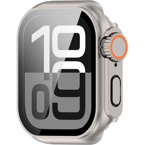 INF zaščitni ovitek za apple watch - trda plastika in kaljeno steklo silver 42 mm, (22076870) Cene