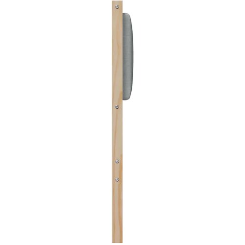  Uzglavlje Smeđa Masivna borovina 120 cm Slike