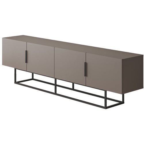 Marckeric Siva/bež TV komoda 200x55 cm Titan &amp;ndash; Slike