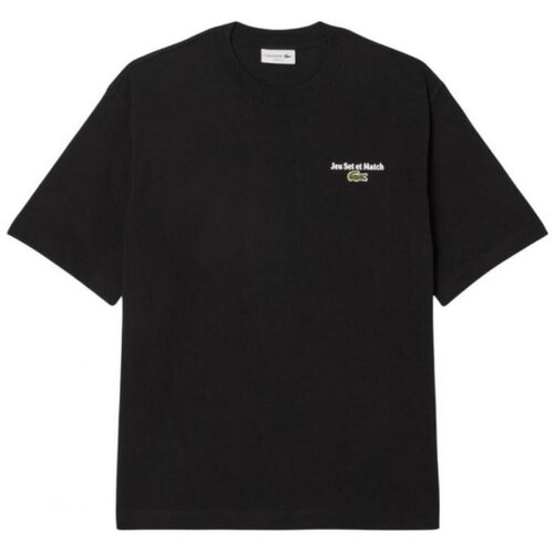 Lacoste Majice s kratkimi rokavi TH5950-00 031 Črna Slike
