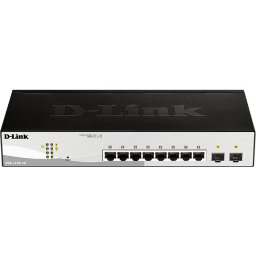 Lan Switch D-Link DGS-1210-10/E 10/100/1000 8port/2SFP Smart Slike