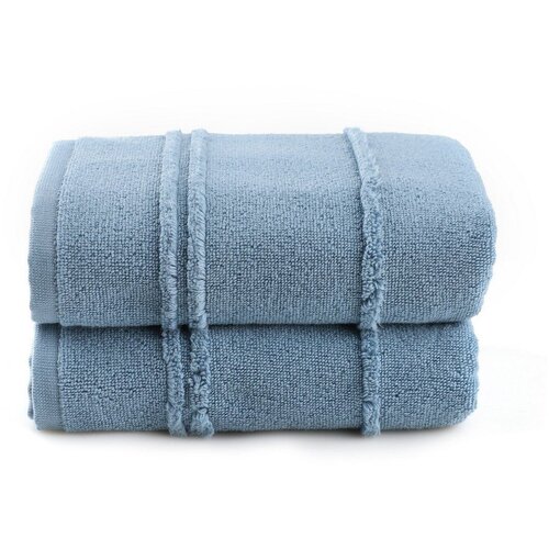  Arden - blue blue hand towel set (2 pieces) Cene