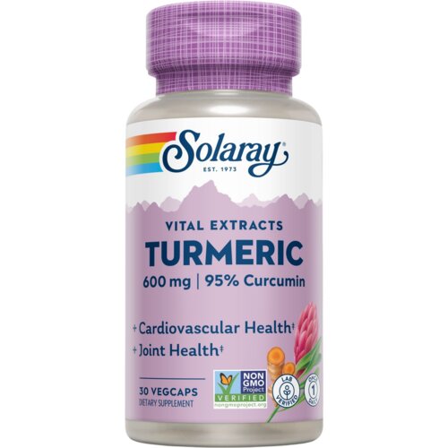 Solaray Izvleček korenine kurkume 600 mg - 30 kaps. Cene