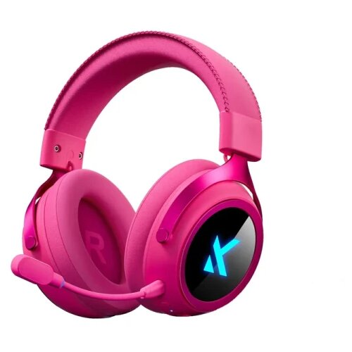 MCHOSE bežične gaming slu&amp;scaron;alice X9 rose red Slike