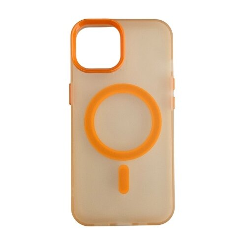 Silikonska futrola Magsafe FLURO COLOR Iphone 13/14 NARANDŽASTA Cene