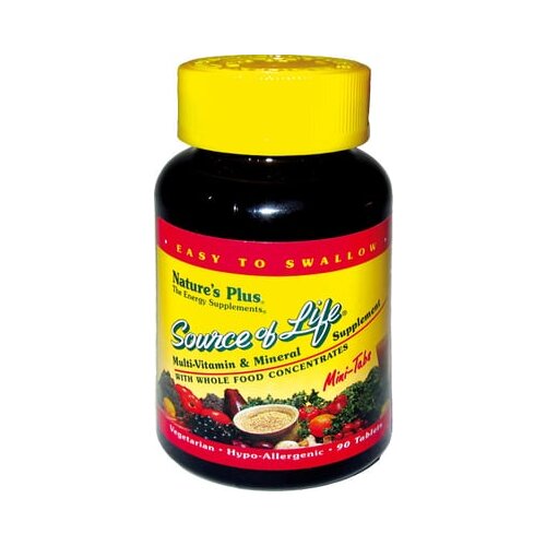 Nature's Plus source of Life® – mini-tablete - 90 tabl. Cene