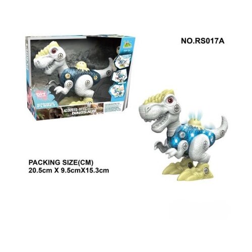 Hk Mini dinosaurus uradi sam, beli ( A097779 ) Cene