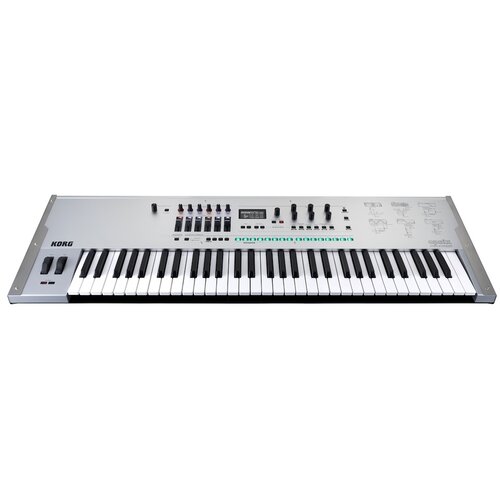 Korg FM Sintisajzer OPSIX-SE Platinum, 101.4x34.4x10.8cm, Sivi Slike