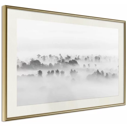  Poster - Fog Over the Forest 45x30