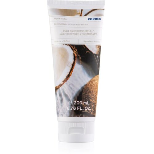 Korres Coconut Water hidratantno mlijeko za tijelo s kokosom 200 ml Slike