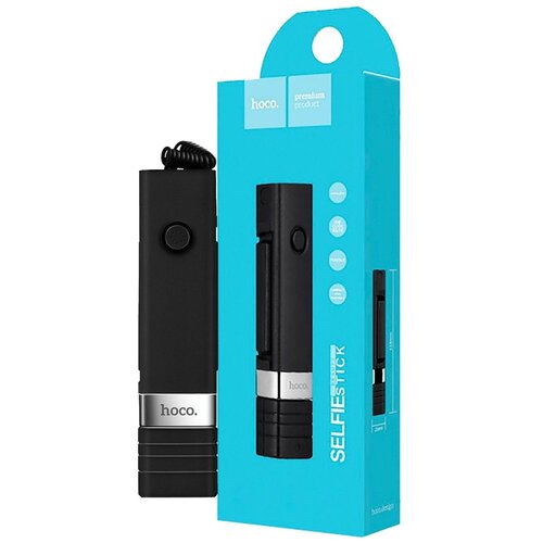 Hoco Selfie stick za smartphone, žični - K3 Beauty Selfie Stick, Crni Cijene