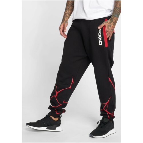 Dangerous DNGRS Men&amp;#039;s sweatpants Comb black/red Slike