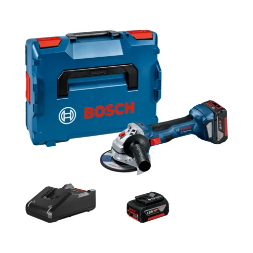 Bosch GWS 18V-7 06019H9005 aku kutna brusilica 125 mm uklj. 2 akumulatora, uklj. kofer 18 V 4.0 Ah