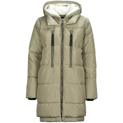 Only ONLNEWNORA LONG PUFFER COAT CC OTW Bež Slike