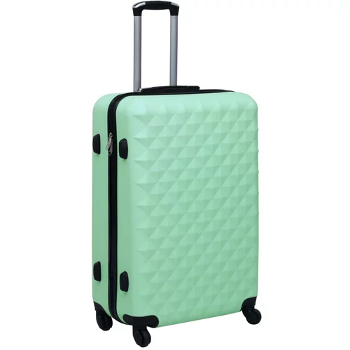vidaXL Trd potovalni kovček mint zelen ABS