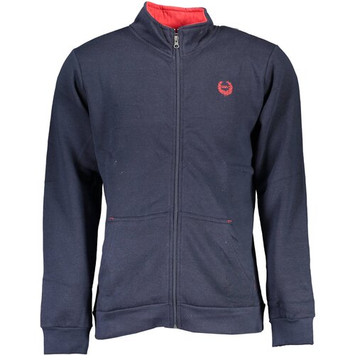 Gianmarco Venturi MEN&amp;amp;#39;S BLUE SWEATSHIRT WITH ZIP Slike