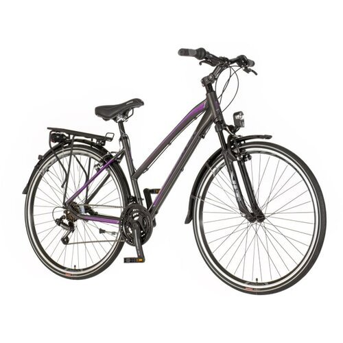  Bicikl visitor terra lady 28&amp;quot; crno ljubičasti Slike