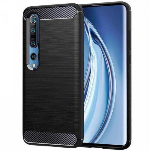 Nillkin silikonski ovitek za xiaomi mi 10 / 10 pro - mat carbon črn Slike
