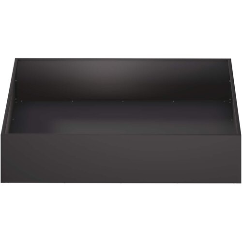  Vrtna saksija 2 kom. Crna 80 x 80 x 20 cm Čelična vrata Slike