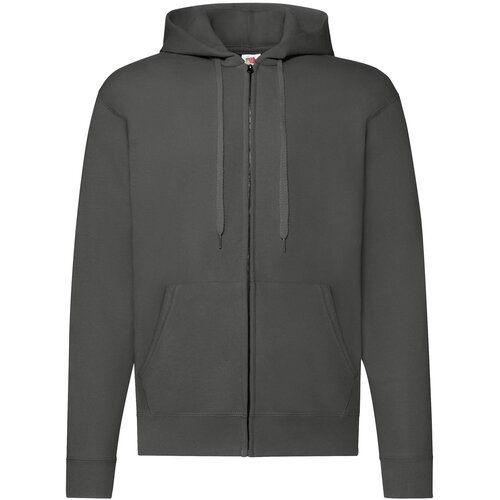 Fruit Of The Loom Graphite Zippered Hoodie Classic Slike