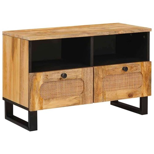 TV ormar s ladicama Smeđa 70 x 33 5 x 46 cm Čvrsto drvo manga Cijene