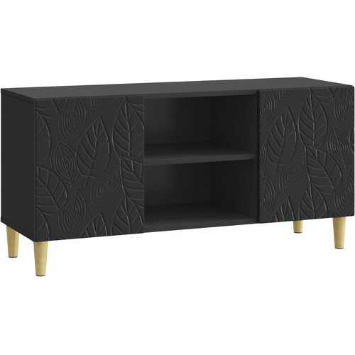 vidaXL TV omarica 102 x 34,5 x 50 cm Črna Inženirski les, (5000247572) Cene