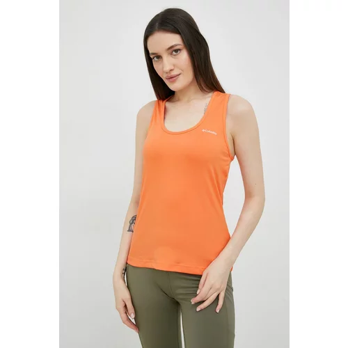 Columbia Športni top Hike ženski, oranžna barva