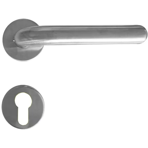 Luna Kljuka za vrata Lienbacher Luna (cilinder, nerjavno jeklo)