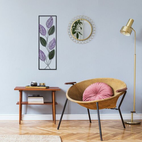 Wallity Zidna dekoracija Leaf, 90x32 cm, &amp;Scaron;arena Slike