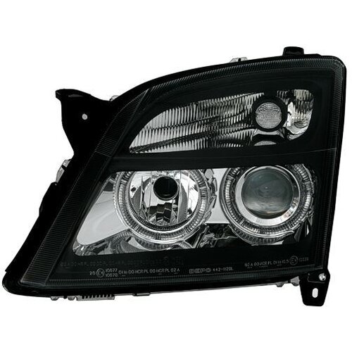 Oem Kristalni farovi Angel Eyes Opel Vectra C (02-05), Crni Cene