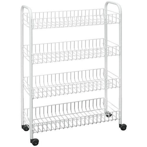 Metaltex Mobilni regal s 4 policami Laundry, 23 x 84 cm Slike