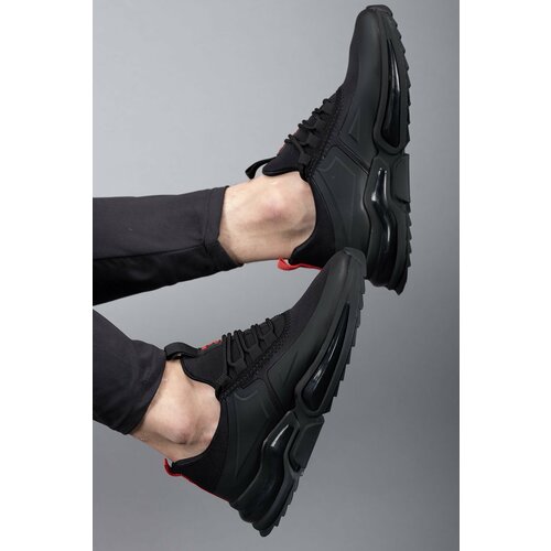 Riccon Men's Sneaker 0012836 Black Red Slike