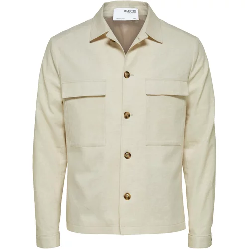 Selected Homme Prehodna jakna 'Martin' naravno bela