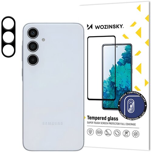 Wozinsky kaljeno staklo za kameru 9H za Samsung Galaxy A35 - Crna KP32885 Slike