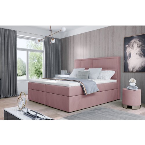  UNIKATAN BOXSPRING KREVET MARLON-mat velvet 63-180x200 Slike