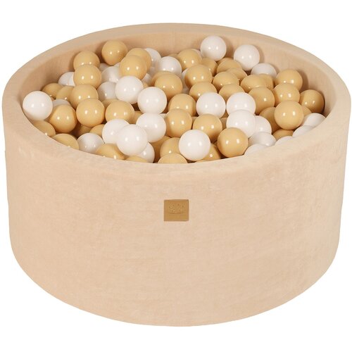 MeowBaby Bazen z žogicami, 90x40 cm s 300 žogicami, Velvet, Ecru: Bela/Bež, (21295066) Cene