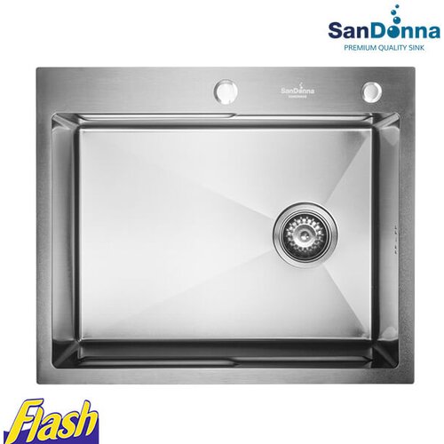  Hrom INOX Sudopera (SET) - SanDonna - HD6050R Slike