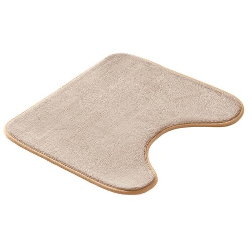 Douceur d int&amp;eacute;rieur Bež kopalni&amp;scaron;ka preproga za WC 45x45 cm Vitamine &amp;ndash; Slike