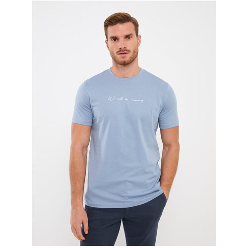 LC Waikiki Crew Neck Short Sleeved Printed Combed Combed Men&amp;#039;s T-Shirt. Slike