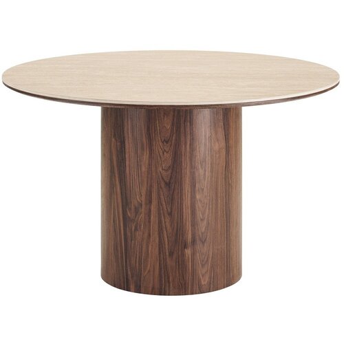 House Nordic Okrugao blagovaonski stol s keramičkom daskom &amp;oslash; 120 cm Delphi &amp;ndash; Slike